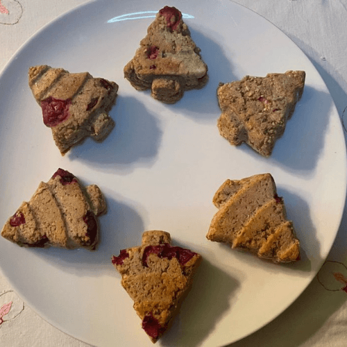 Christmas tree biscuits recipaw